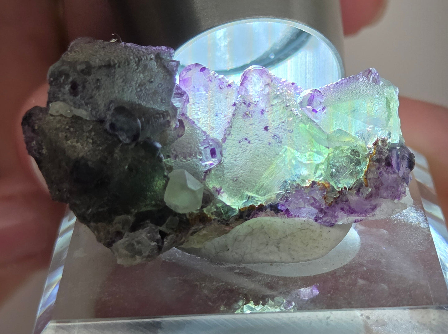 Octahedral Fluorite