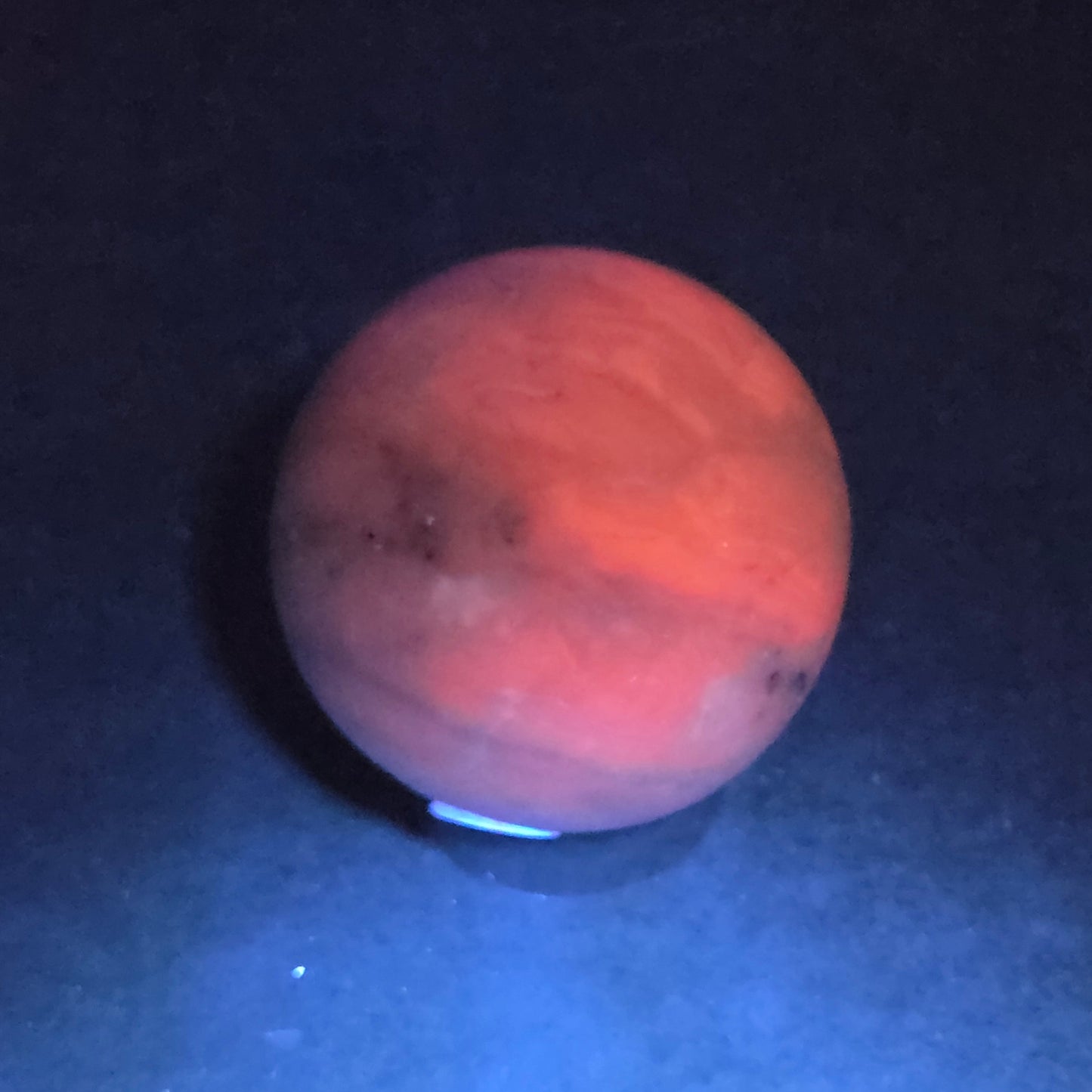 Pink Mangano Calcite sphere