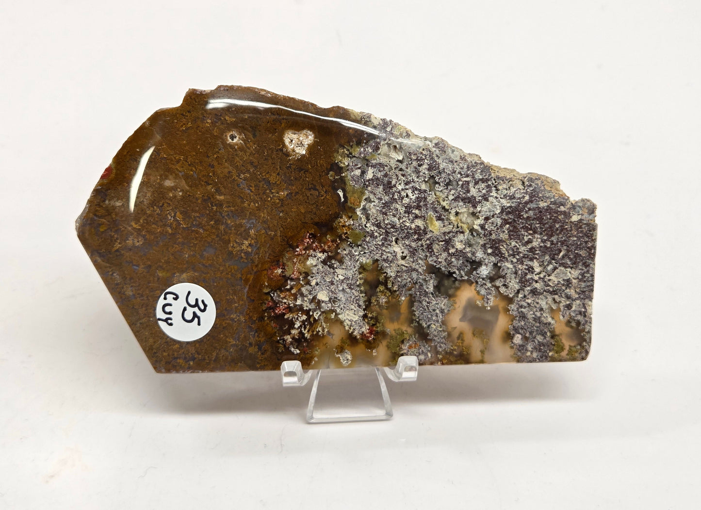 Slab - Scenic Moss Agate