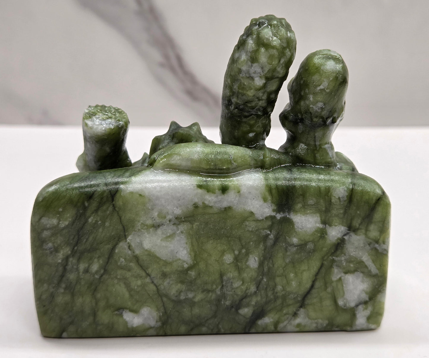 Green Jade Simpson family