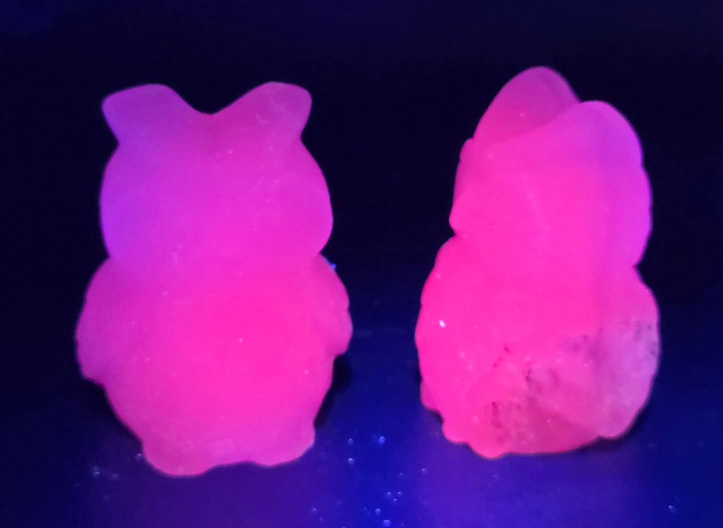 Owl - Pink Mangano Calcite