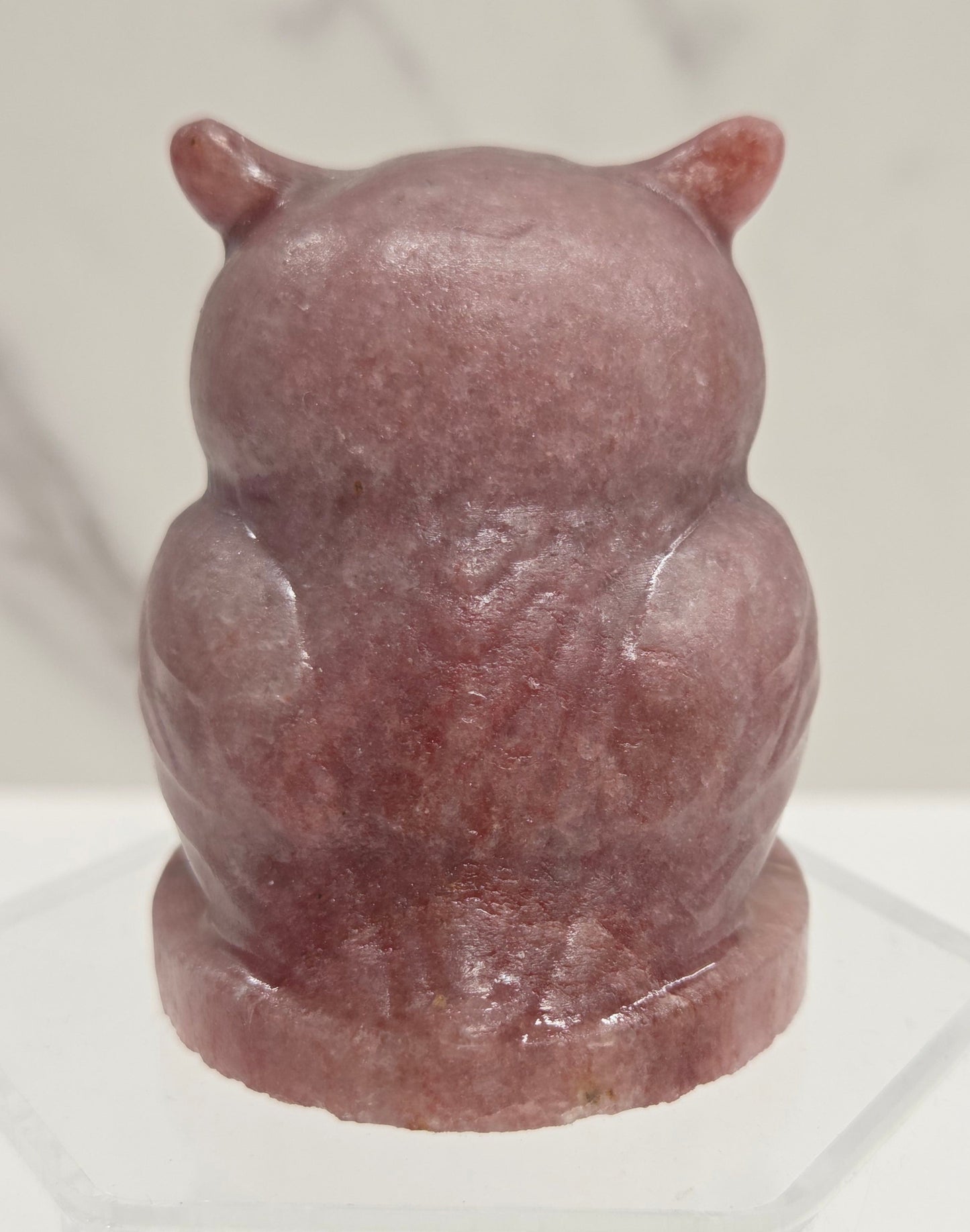 Owl carving - Angry owl (L)