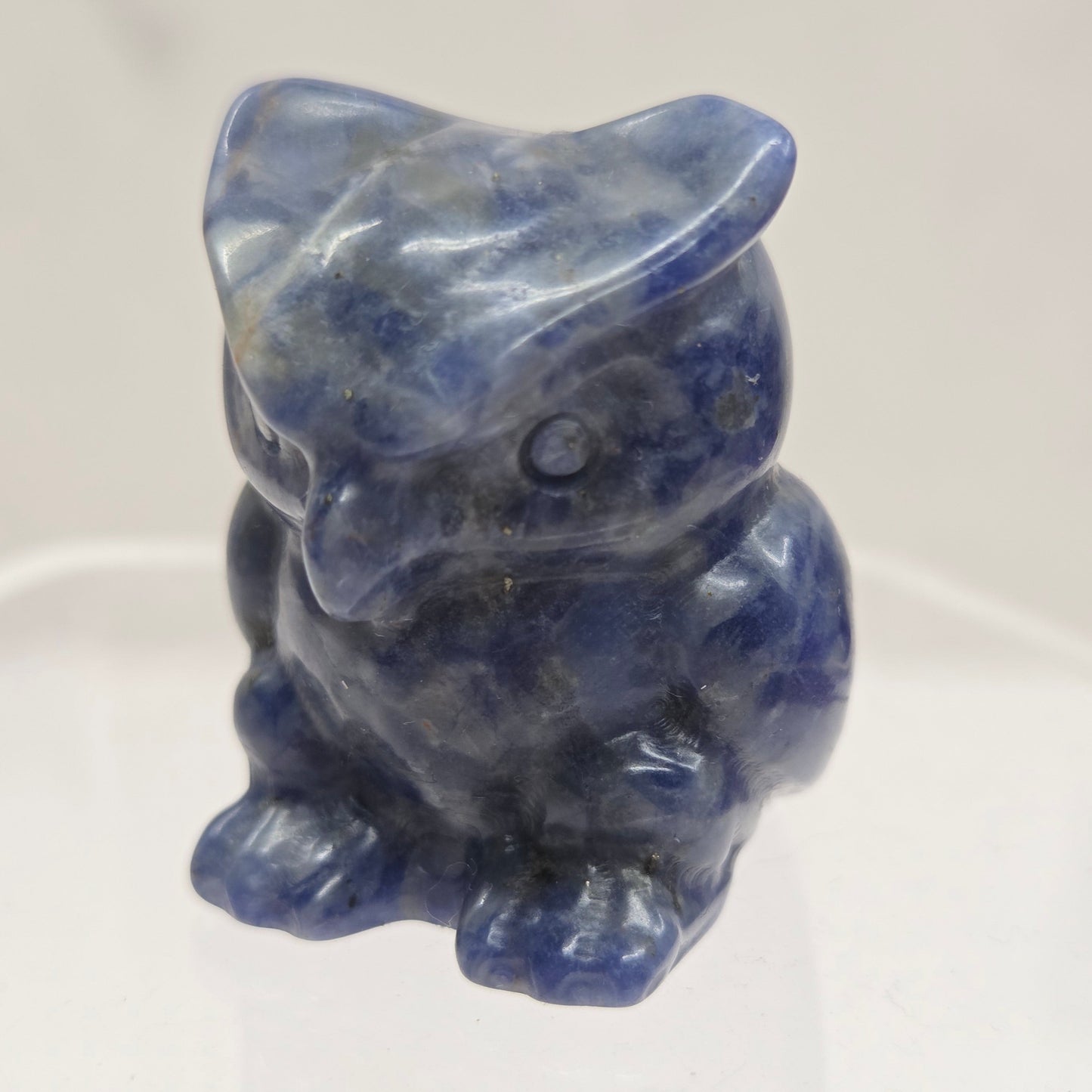 Grumpy owl carving (S)