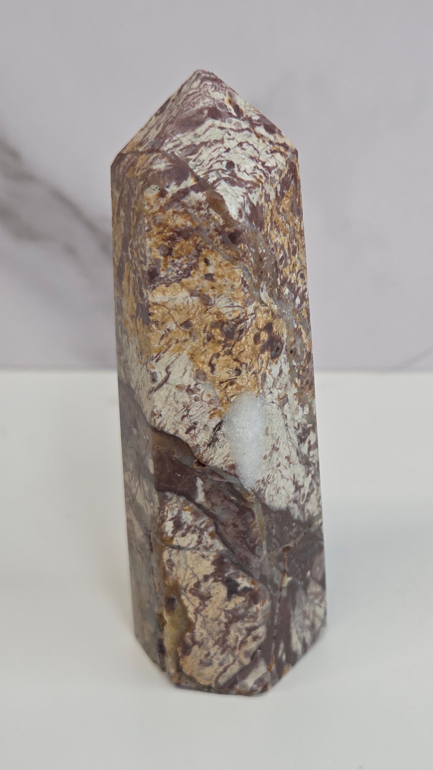 Brecciated Jasper tower