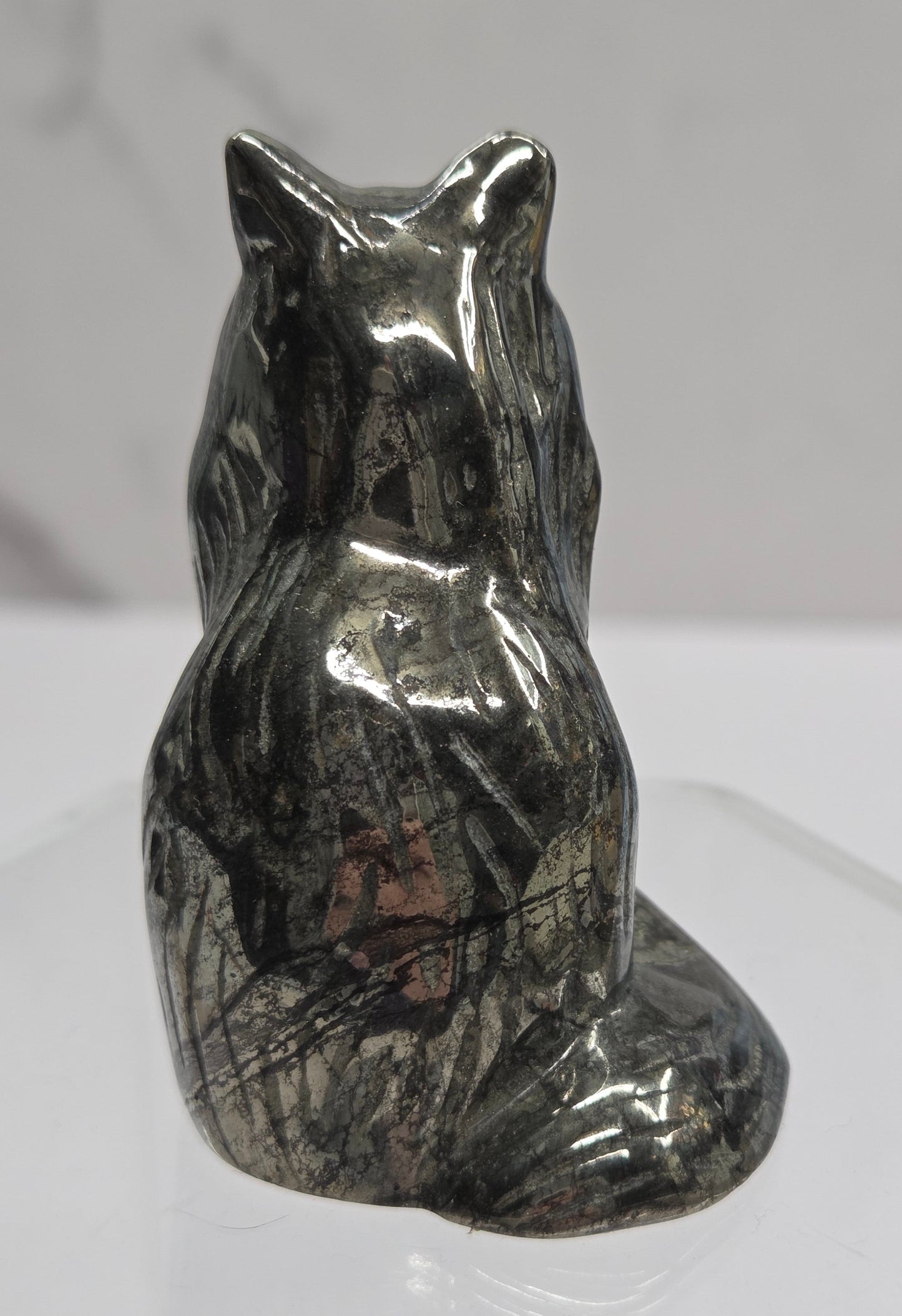 Cat/kitty carving - Maine Coone style (L)