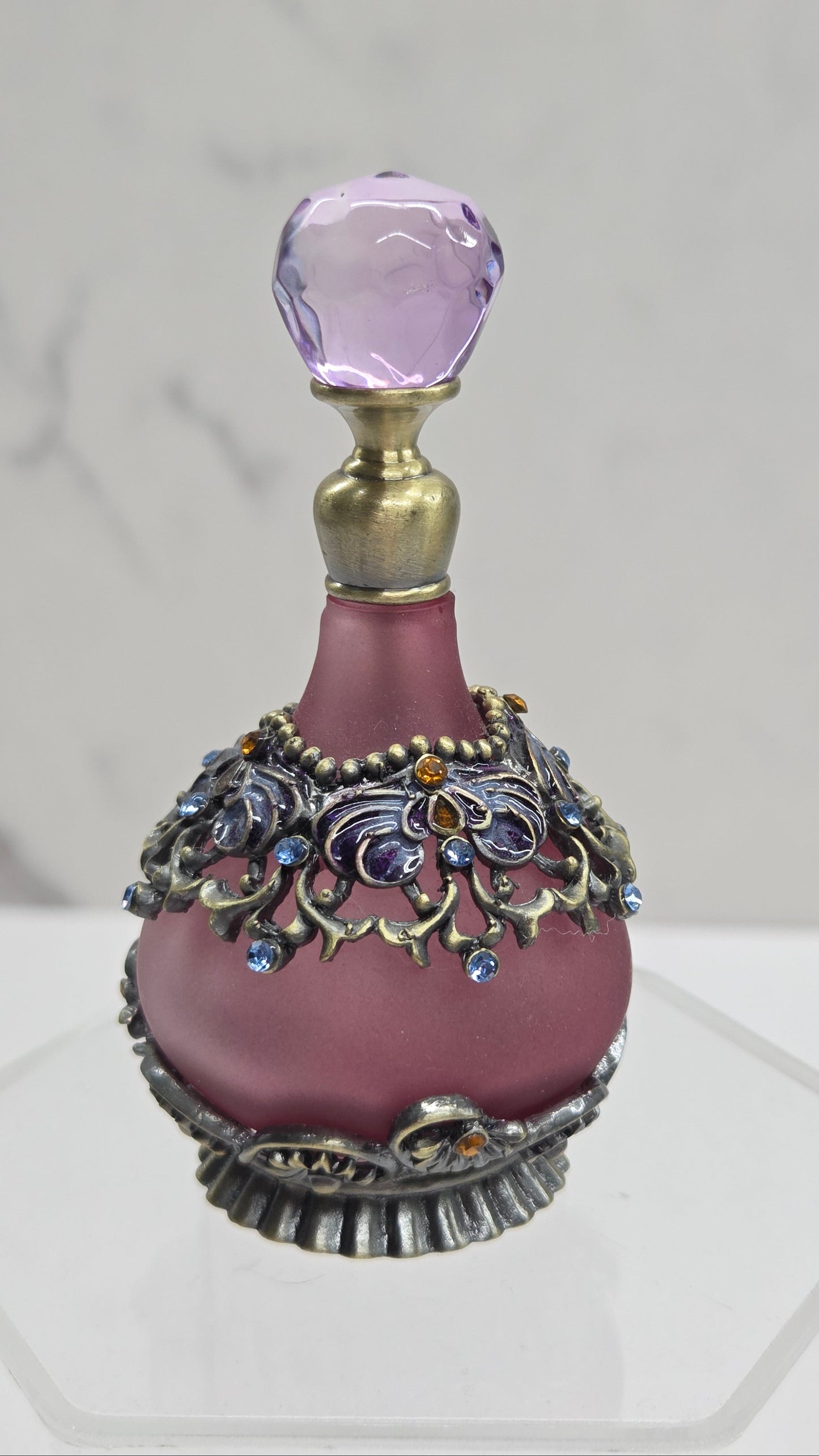 Perfume bottle - Burgandy bottle