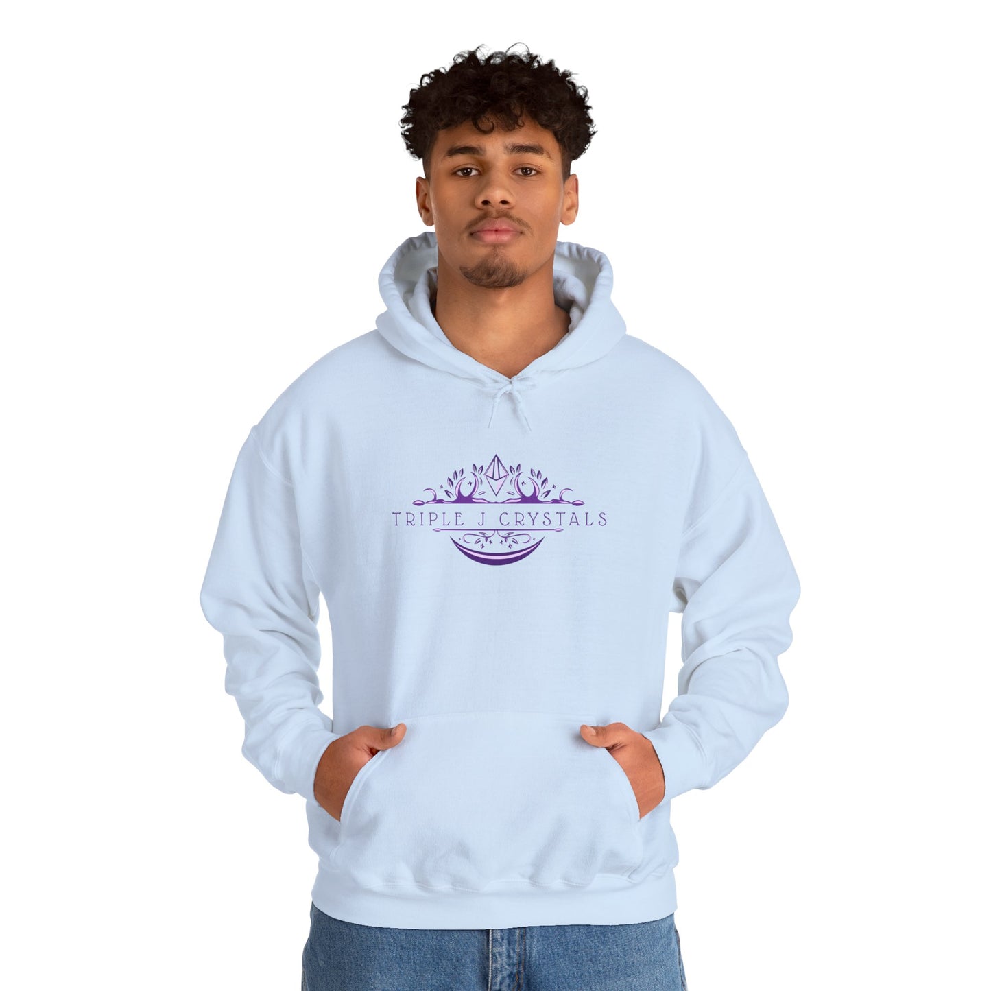 Triple J Crystals Hoodie — Light colors - Unisex