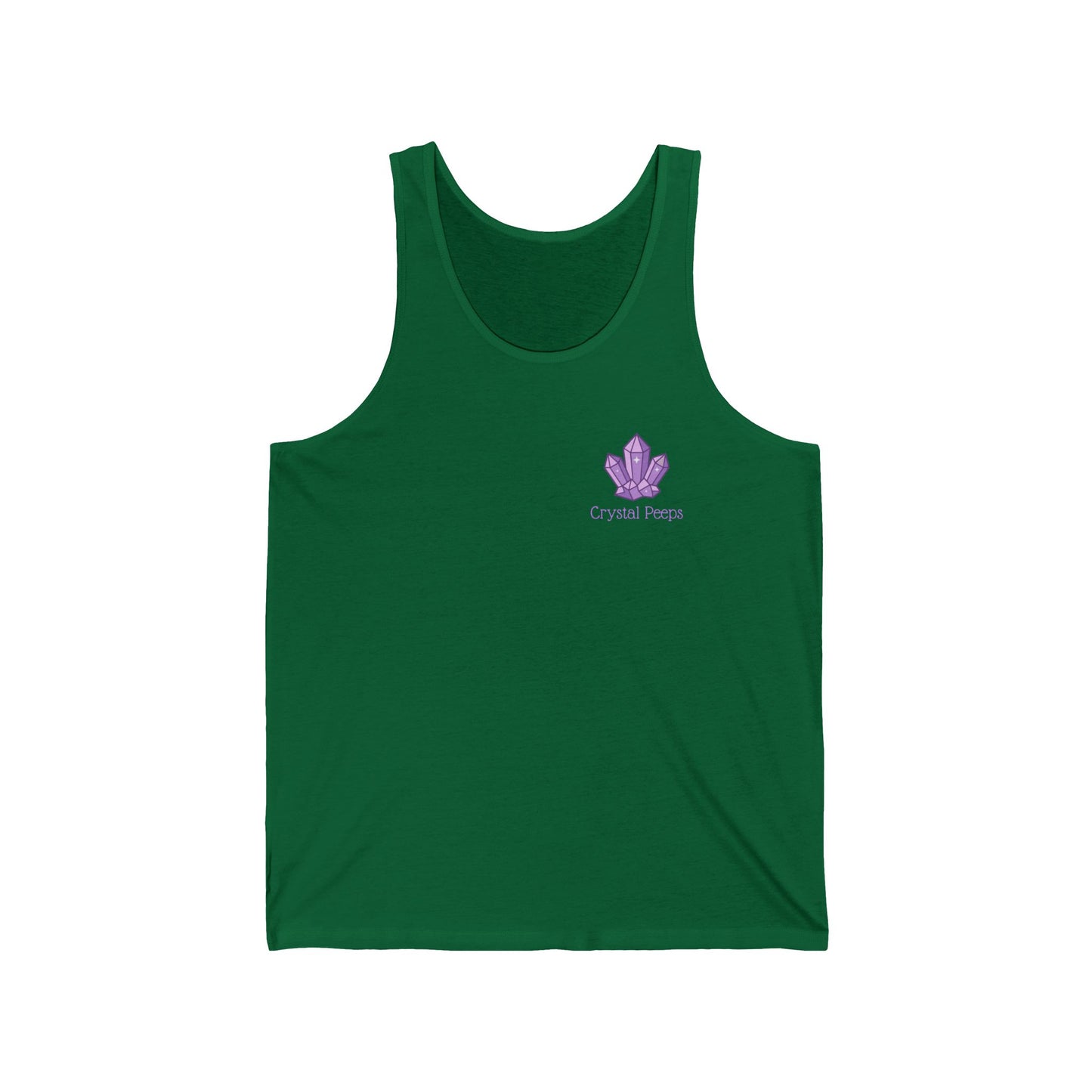 Crystal Peeps Tank Top — Dark colors - Unisex