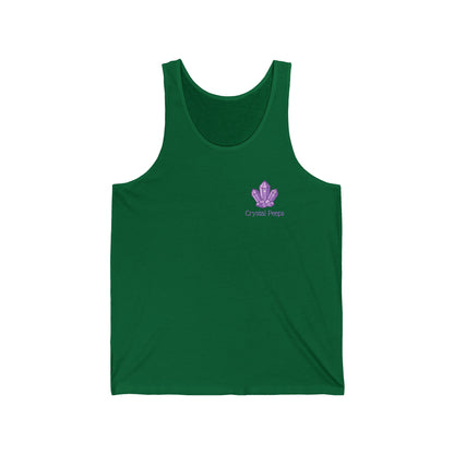 Crystal Peeps Tank Top — Dark colors - Unisex
