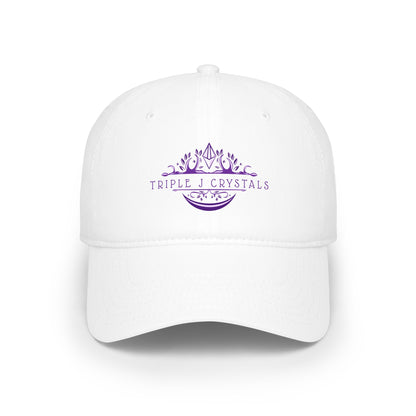 Triple J Crystals Embroidered Baseball Cap