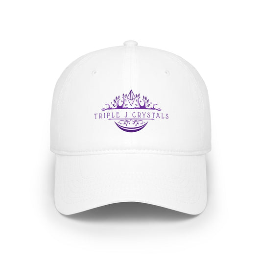 Triple J Crystals Embroidered Baseball Cap