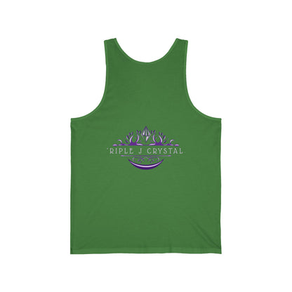 Crystal Peeps Tank Top — Dark colors - Unisex