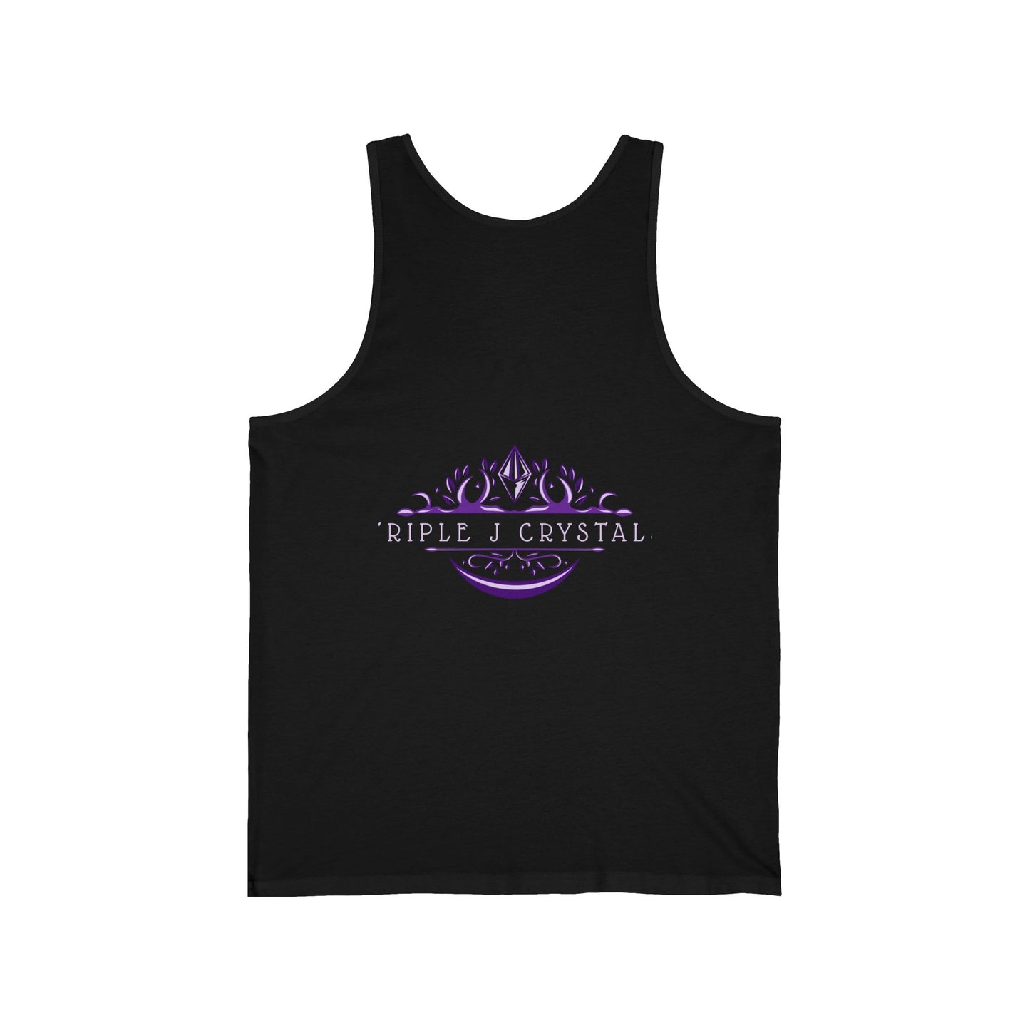 Crystal Peeps Tank Top — Dark colors - Unisex