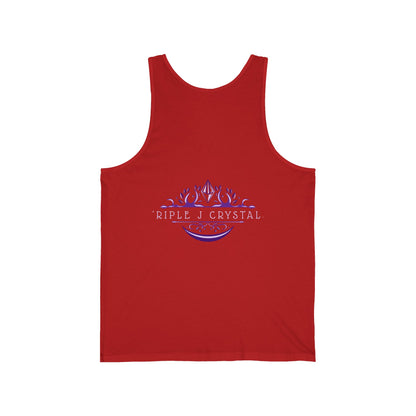 Crystal Peeps Tank Top — Dark colors - Unisex