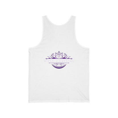 Crystal Peeps Tank Top — Dark colors - Unisex