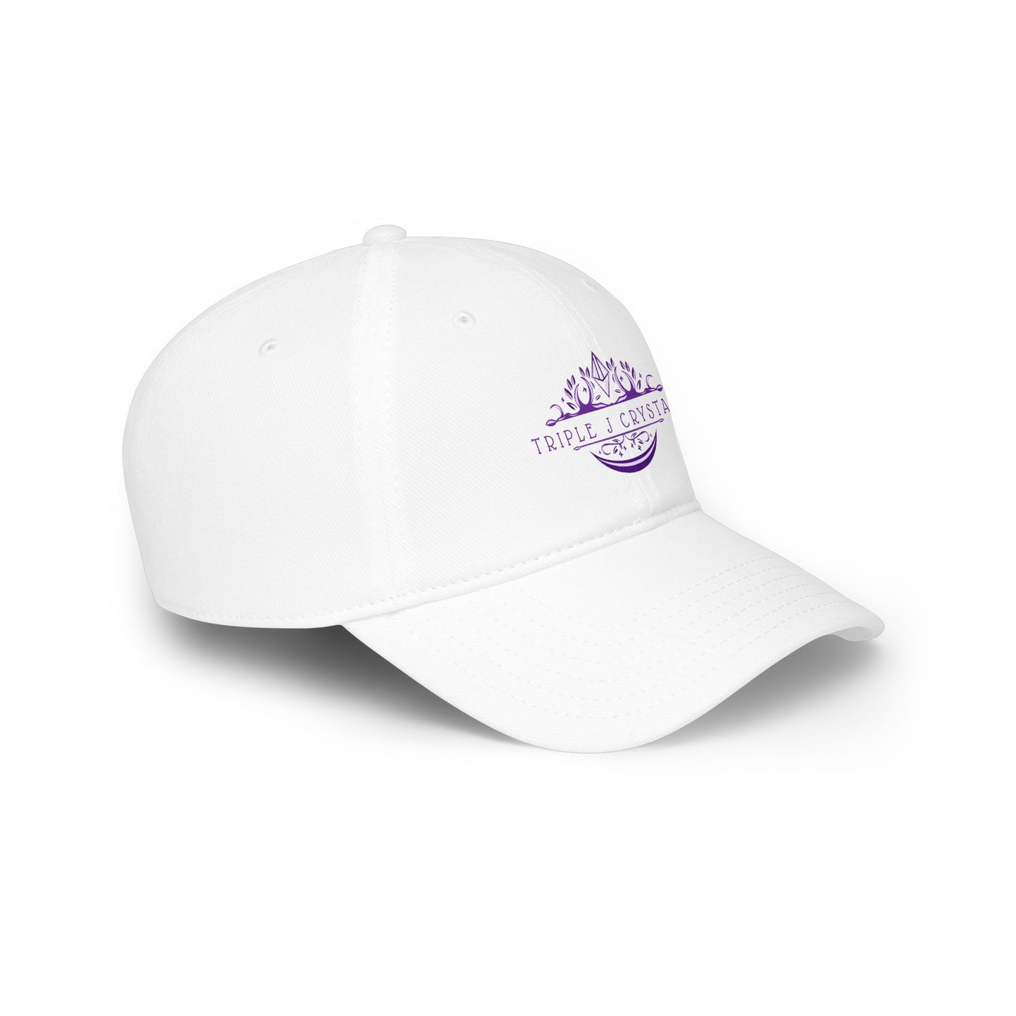 Triple J Crystals Embroidered Baseball Cap