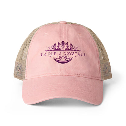 Women's Washed Mesh-Back Cap