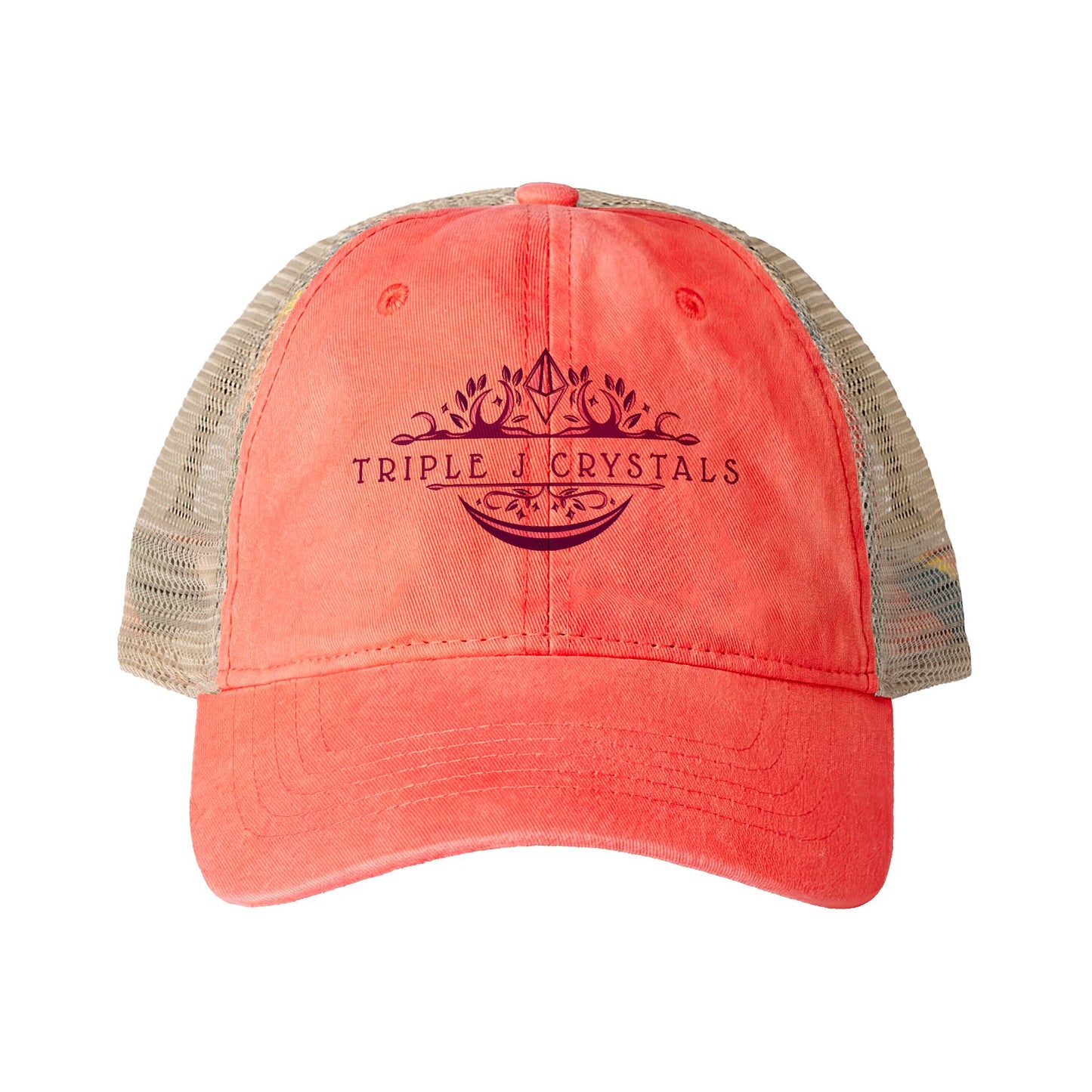 Women's Washed Mesh-Back Cap