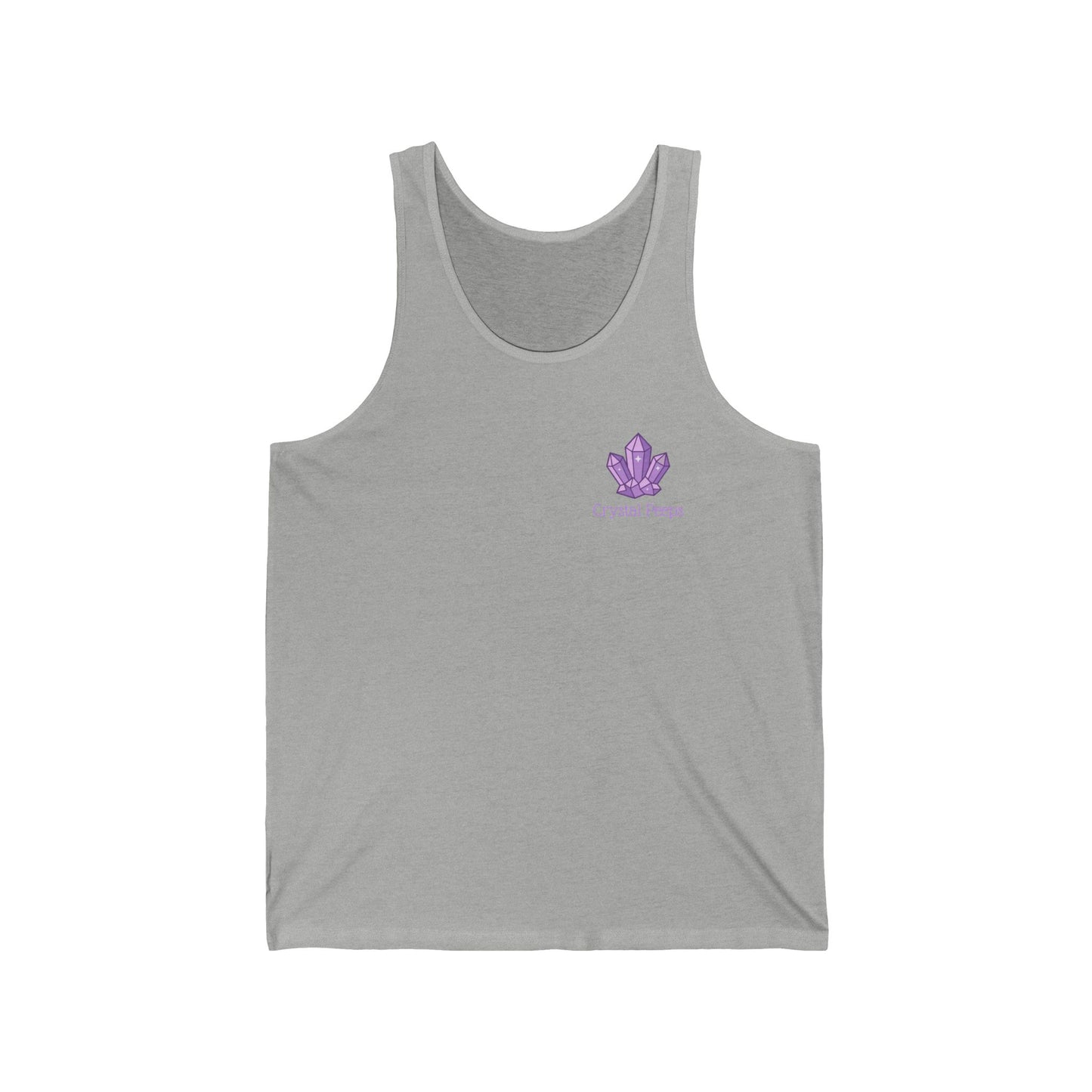 Crystal Peeps Tank Top — Light colors - Unisex