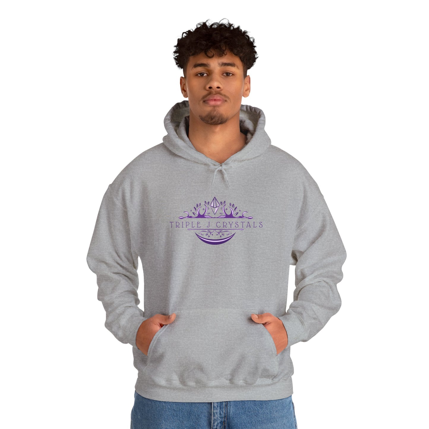 Triple J Crystals Hoodie — Light colors - Unisex