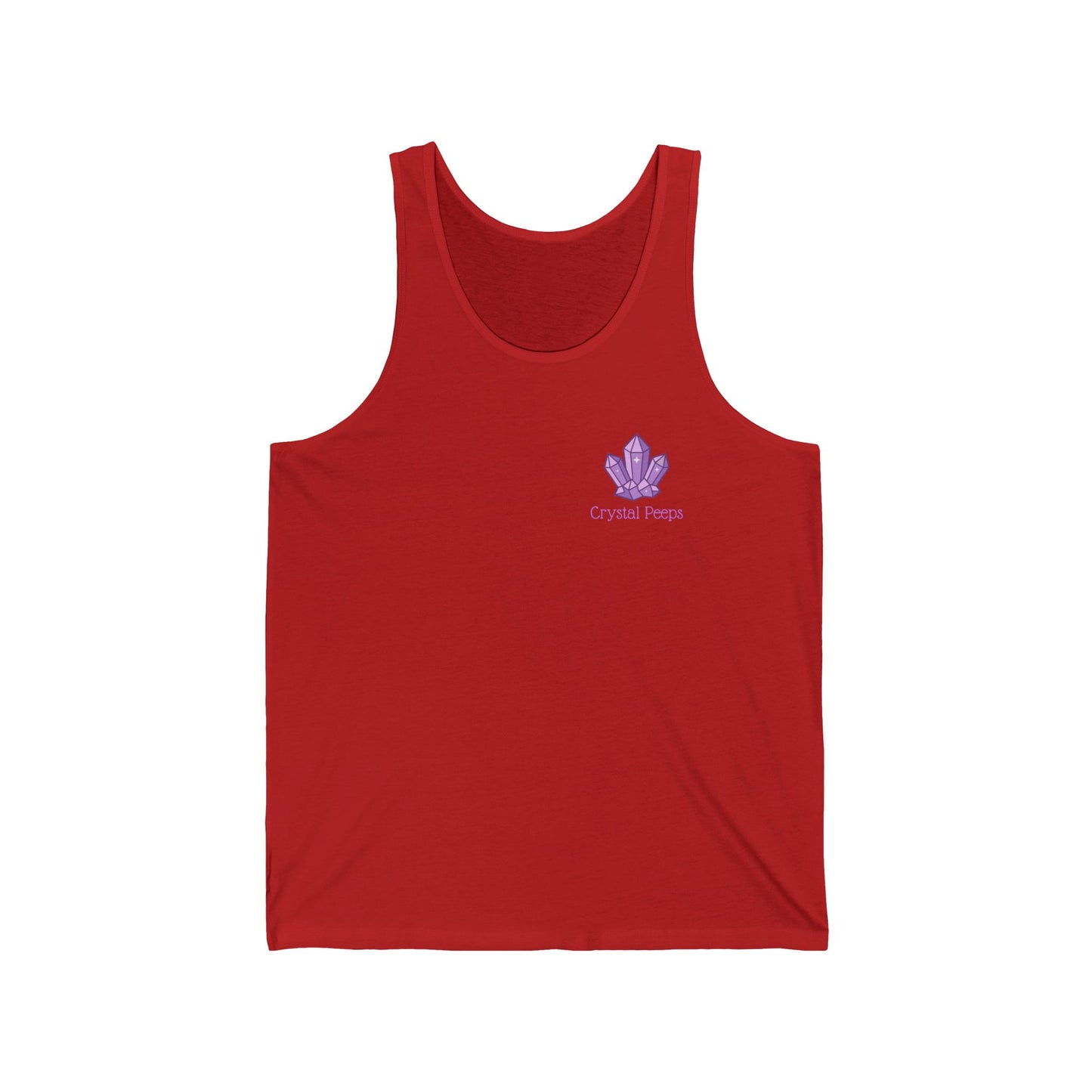 Crystal Peeps Tank Top — Dark colors - Unisex