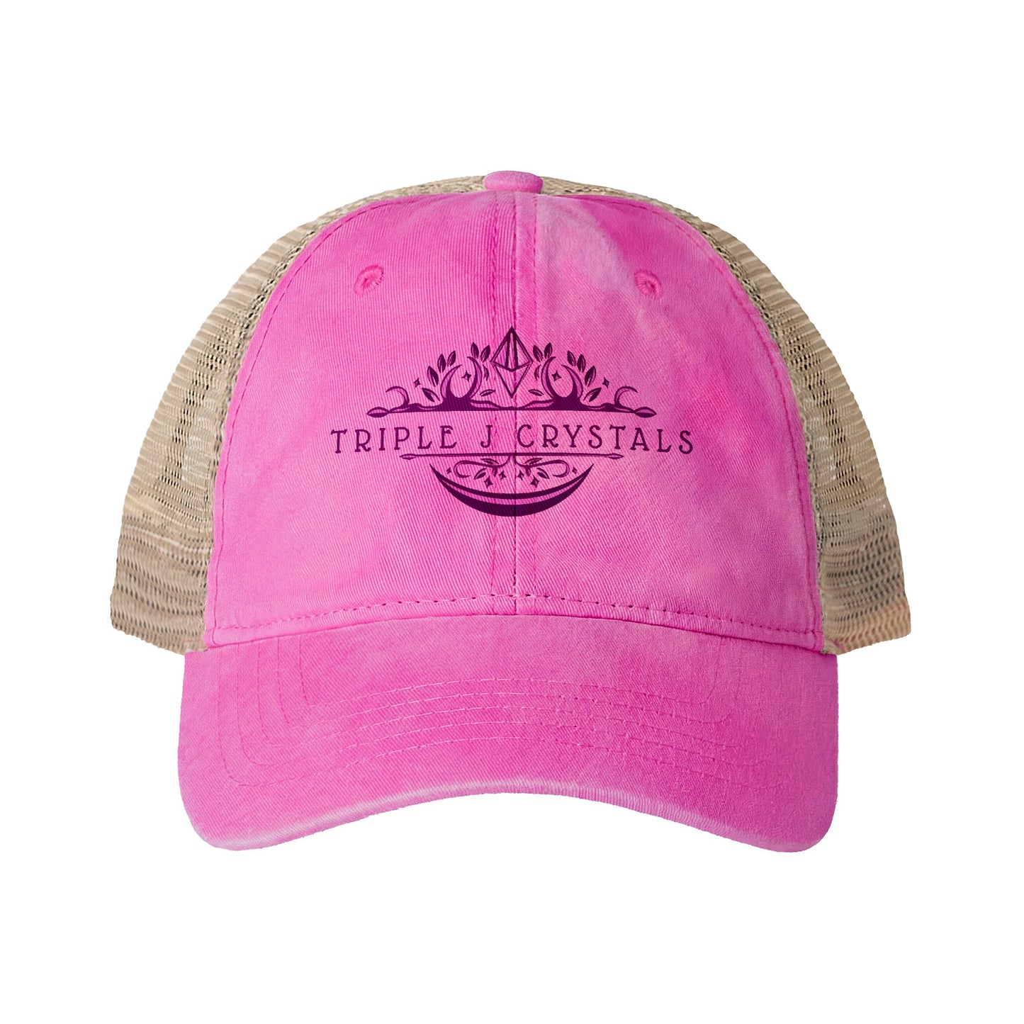 Women's Washed Mesh-Back Cap