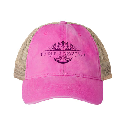 Women's Washed Mesh-Back Cap