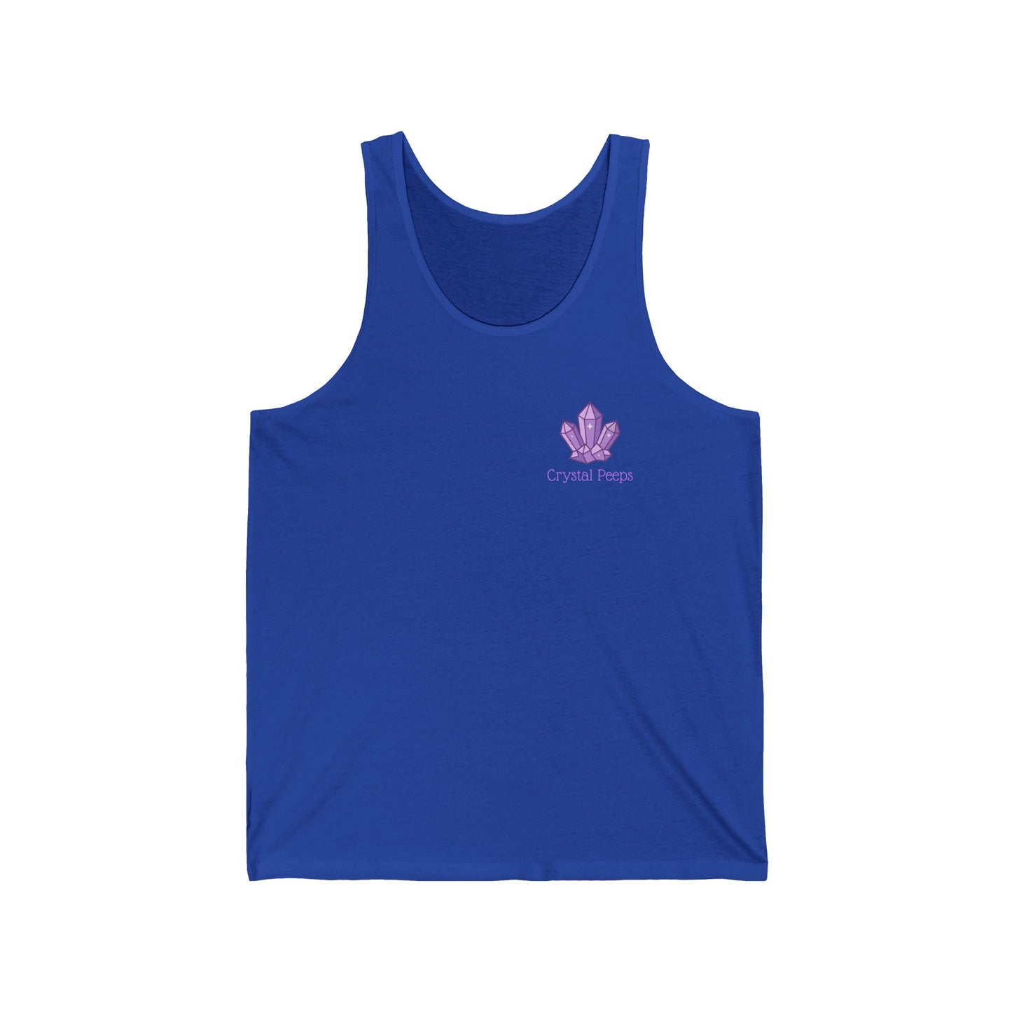 Crystal Peeps Tank Top — Dark colors - Unisex