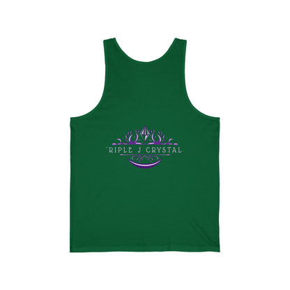 Crystal Peeps Tank Top — Dark colors - Unisex