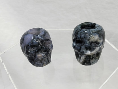 Skull candle/sphere holders