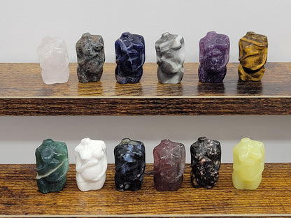 Pregnant goddess body - small