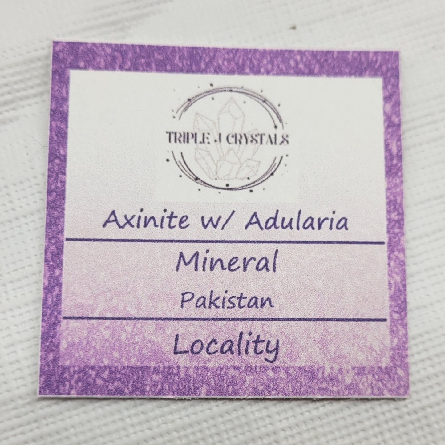 Axinite w/ Adularia