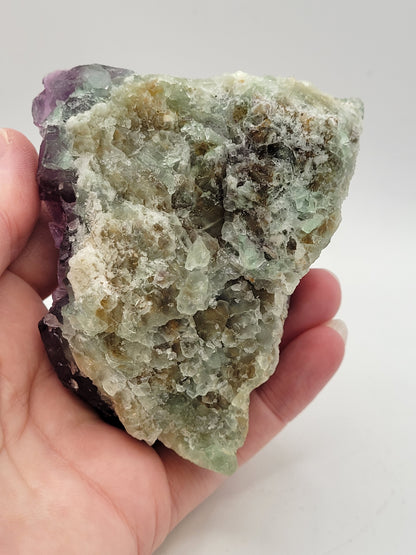 Purple/green Fluorite