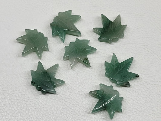 Green Aventurine leaf
