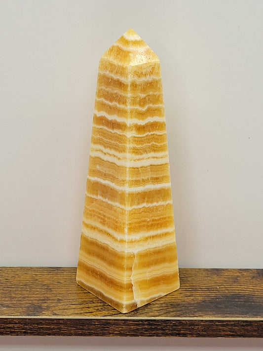 Orange Banded Calcite tower