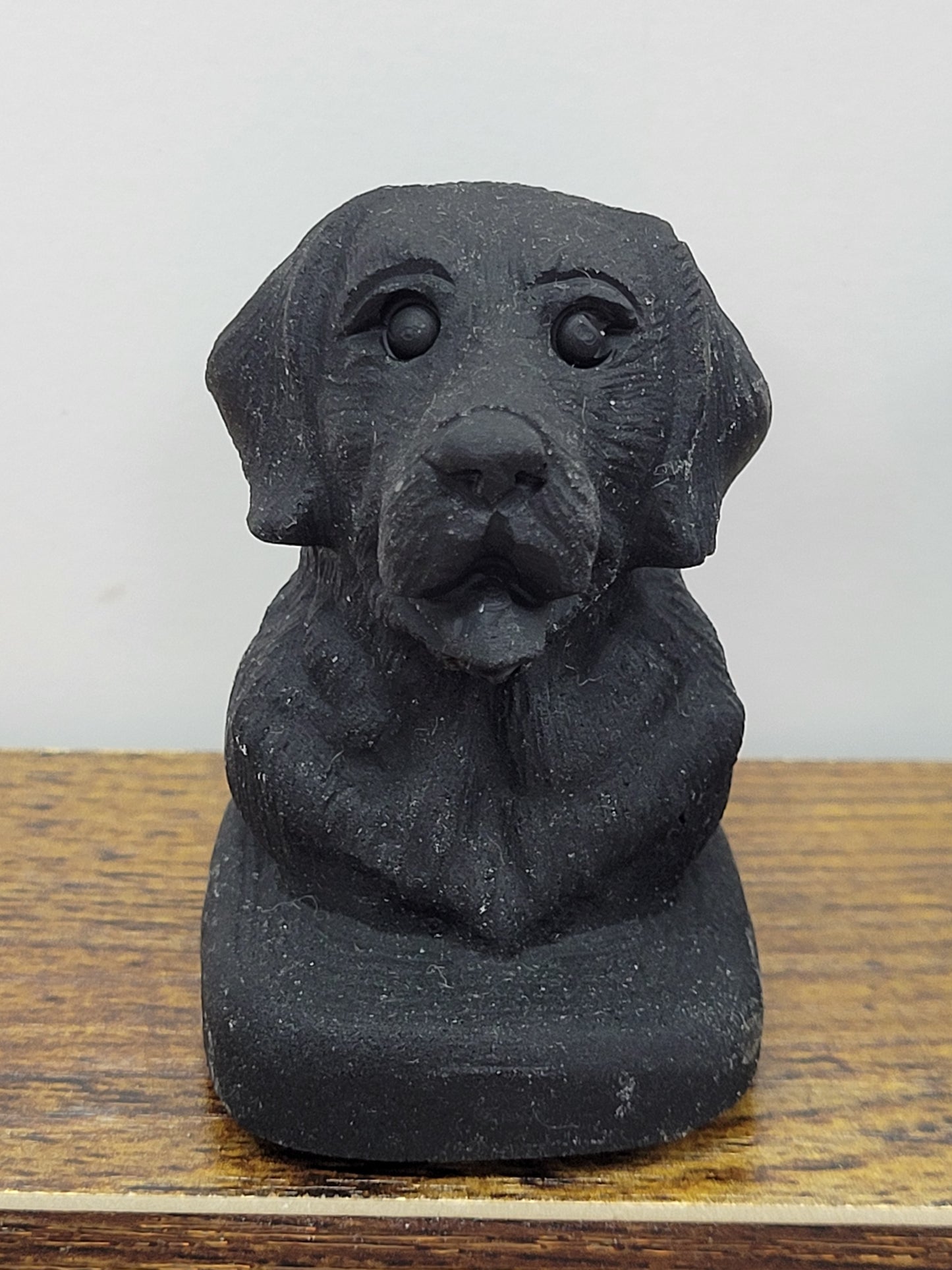Dog carving - Labrador bust