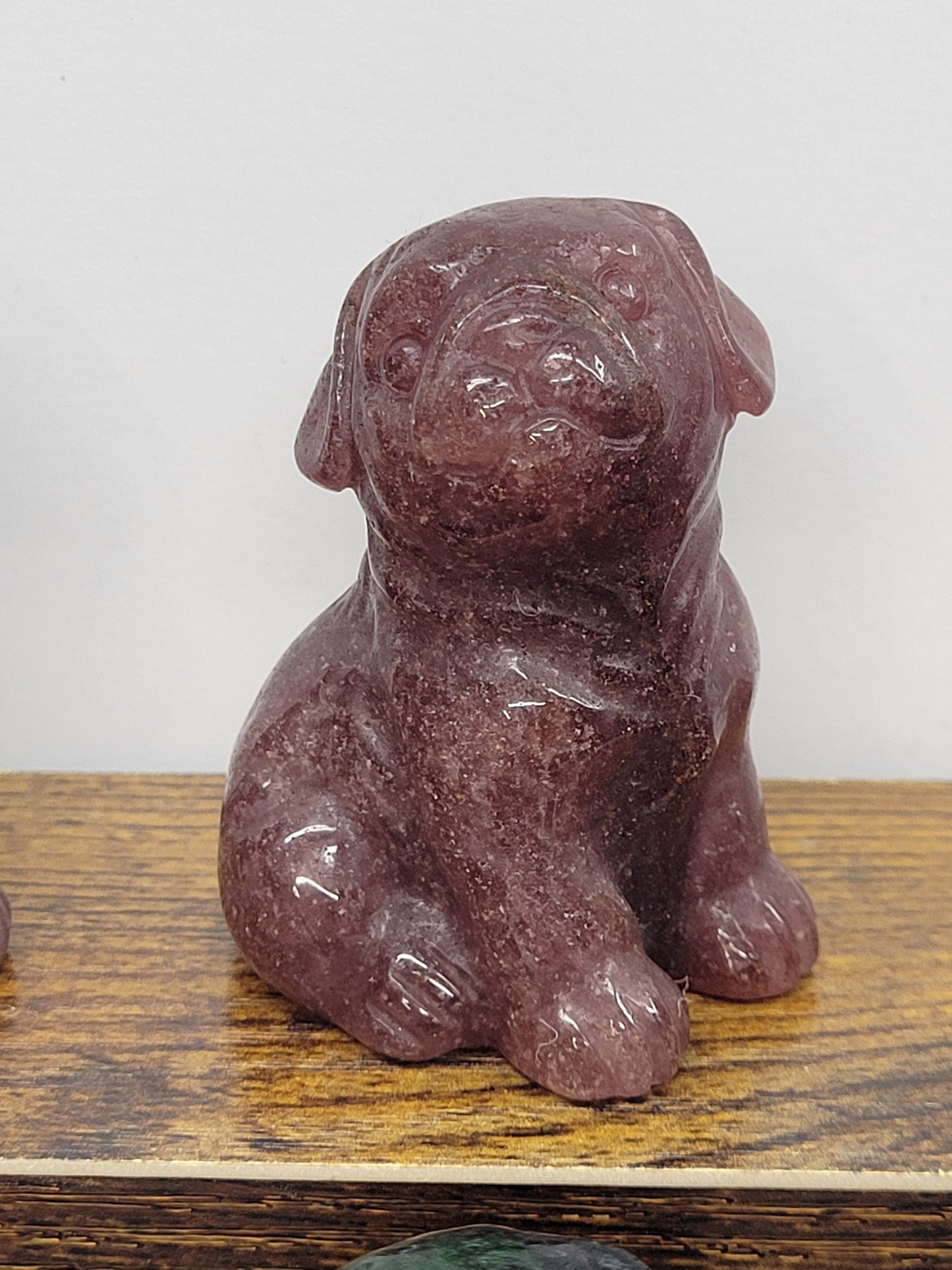 Dog carving - Pug