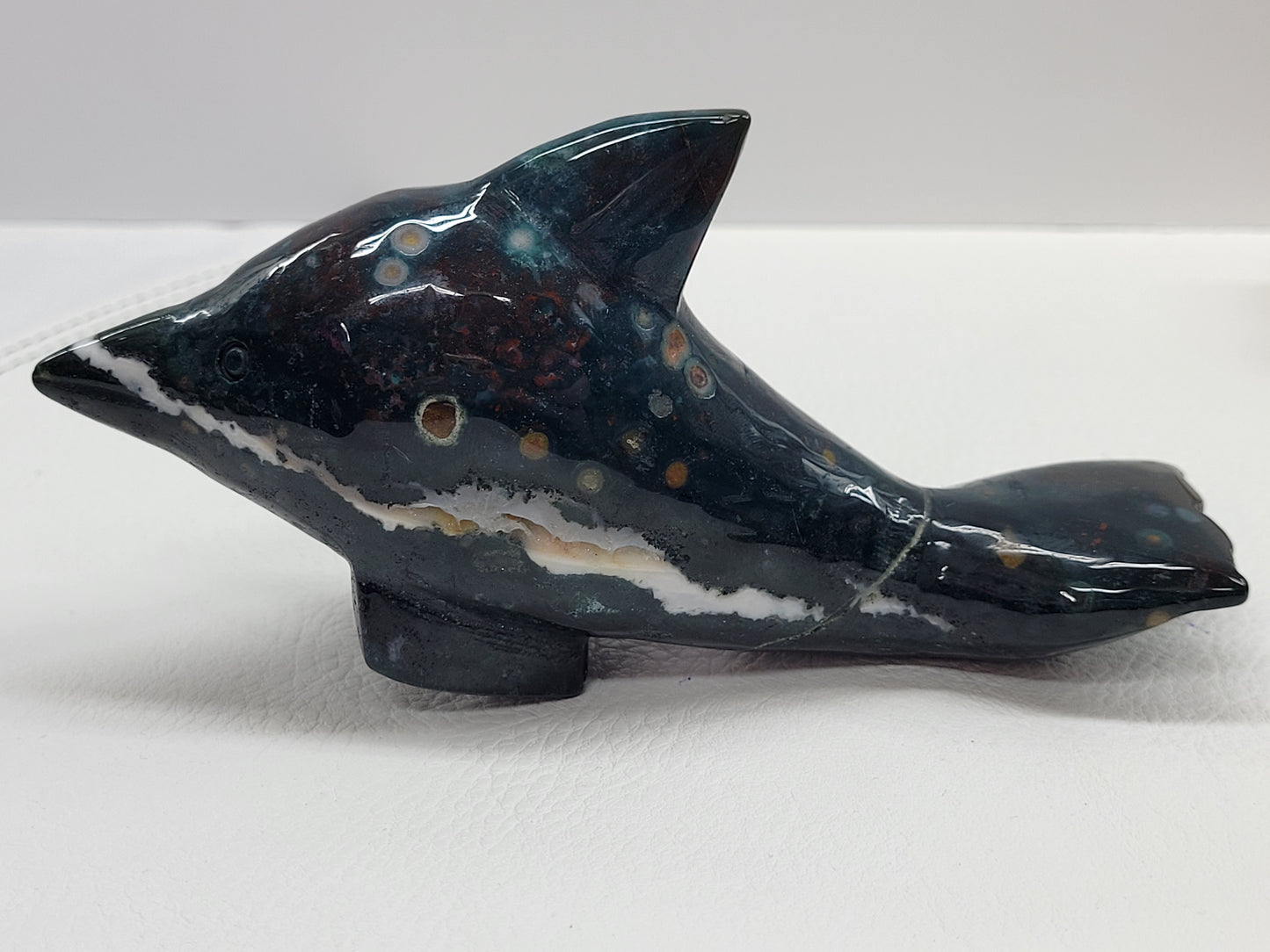 Large Dolphin carvings