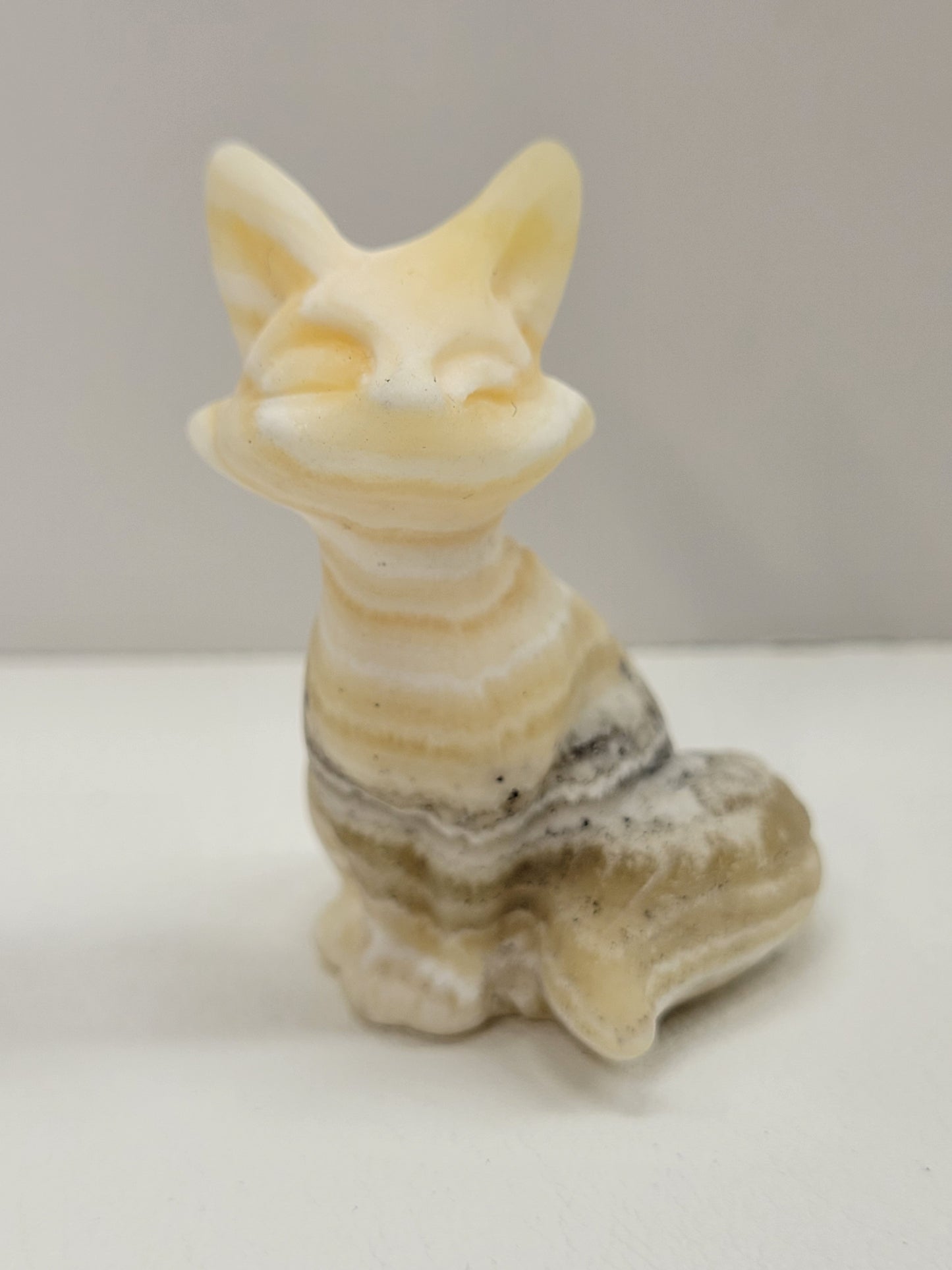 Fox carving