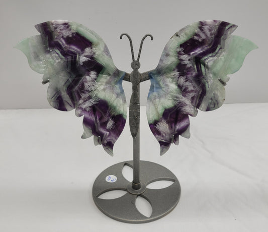 Feather Fluorite butterfly wings
