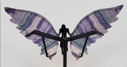 Fluorite angel wings