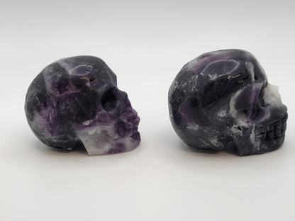 Sphalerite w/ Fluorite skulls