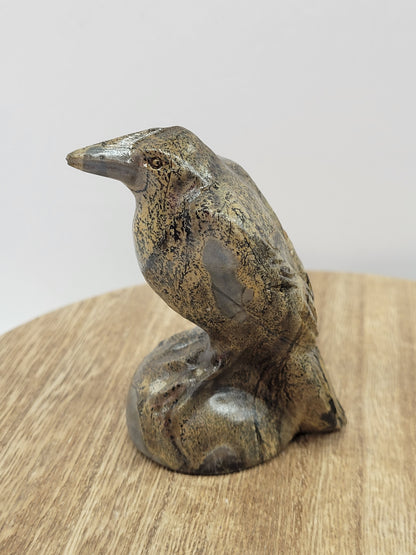 Picture Jasper bird carving