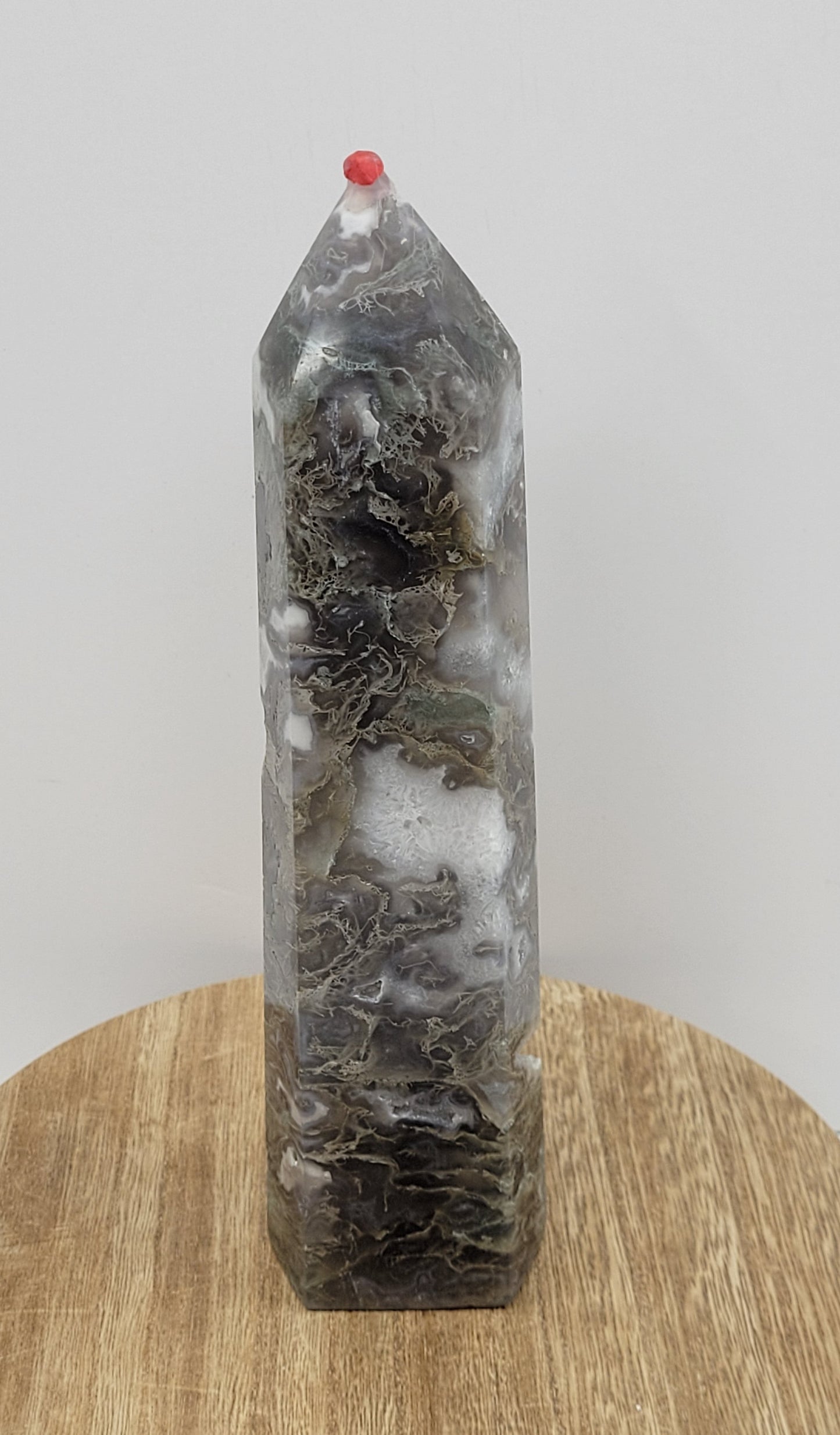 Moss Agate statement tower