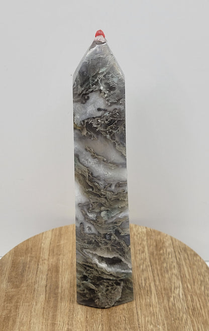 Moss Agate statement tower