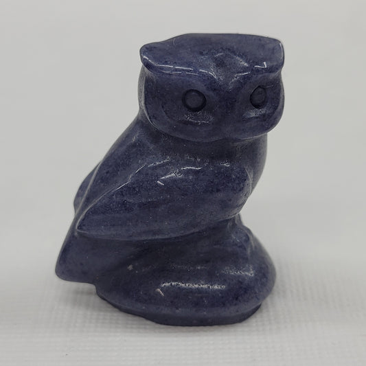 Owl (side sitting) carving