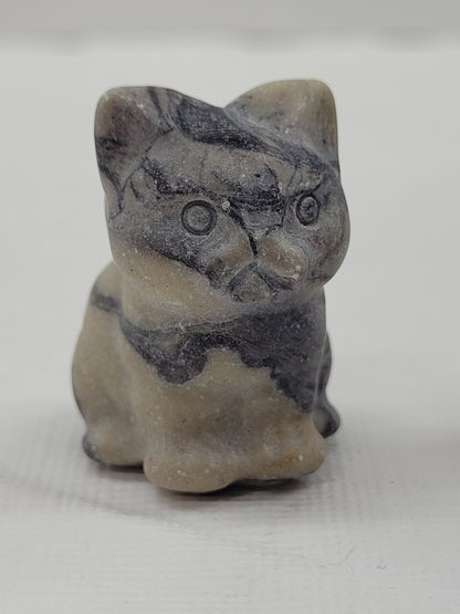 Cute cat/kitty carvings (small)