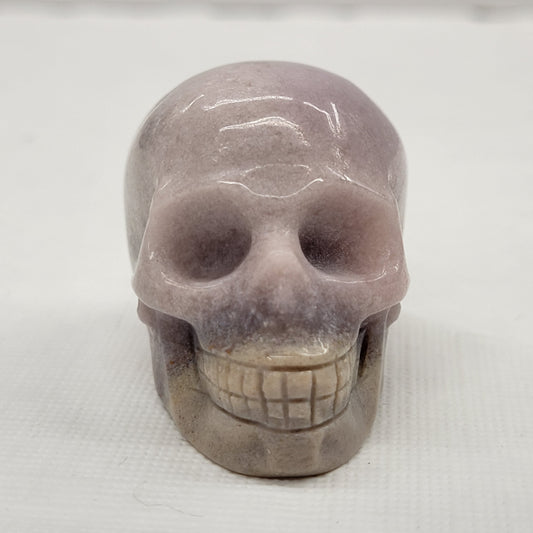 Skull small - Pink Amethyst