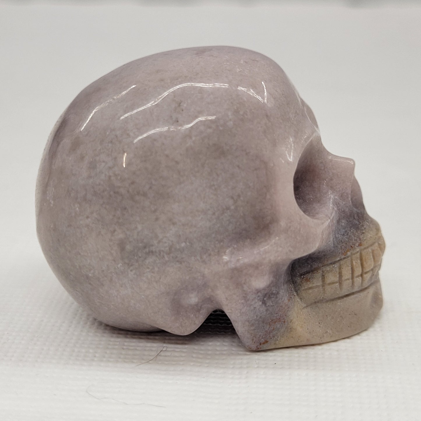 Pink Amethyst skull