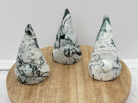 Gnomes (L) - Moss Agate